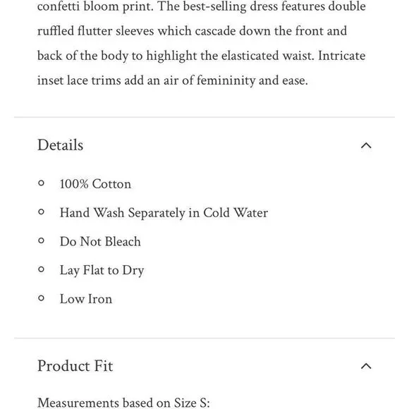 Love shack fancy Natasha dress riviera #20 - Picture 16 of 16